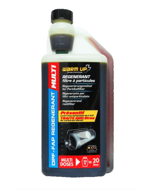 Warm Up DPF-FAP Regenerant multi / Régénérant multi-doses pour filtre à particules 1000ml