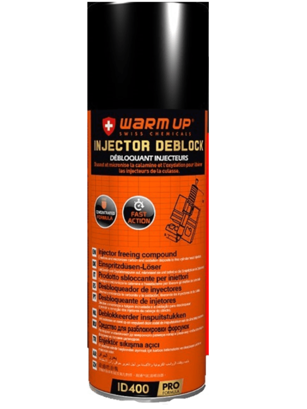 Warm Up Injector deblock / Débloquant injecteurs 400ml