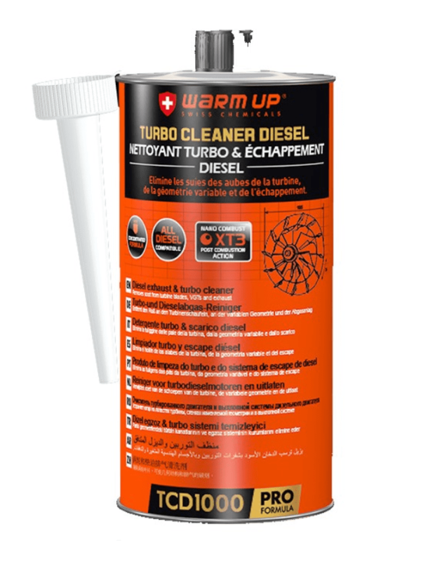 Warm Up Turbo cleaner diesel / Nettoyant turbo et échappement diesel 1000ml