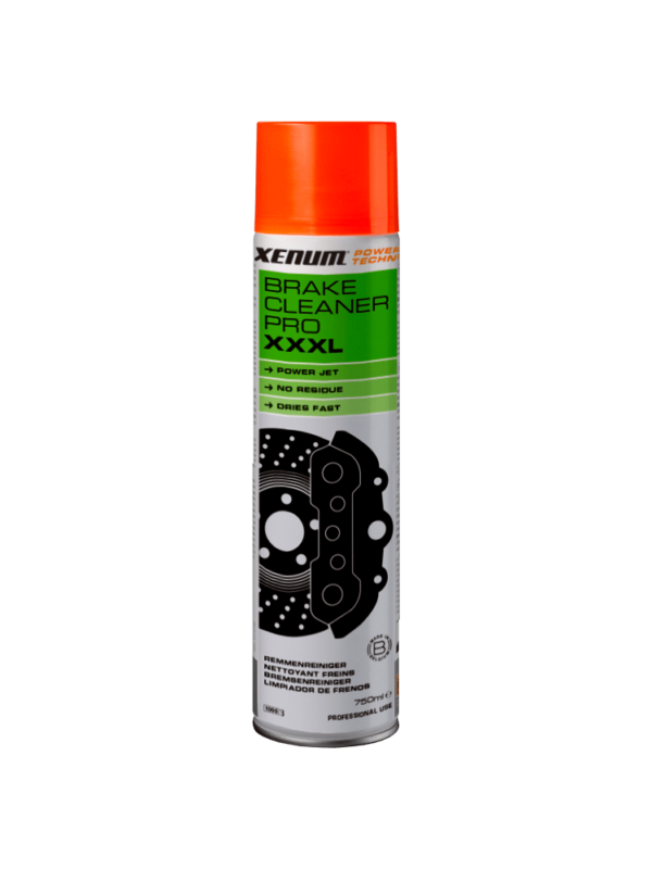 Xenum Brake Cleaner Pro XXXL 750ml / Produit multifonction à haute pression pour nettoyer les freins