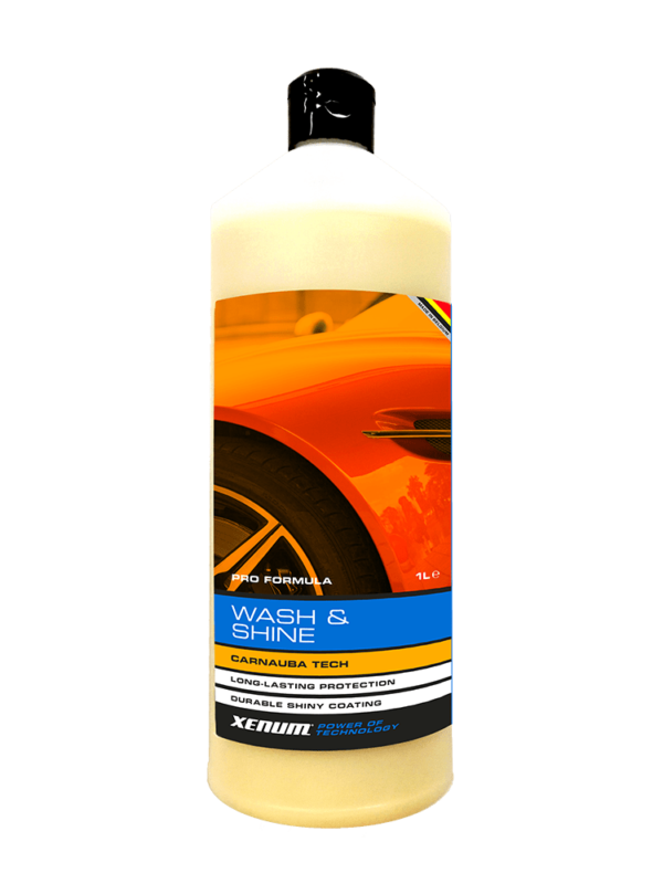 Xenum Wash and Shine 1000ml / Nettoyant et cire pour carrosserie