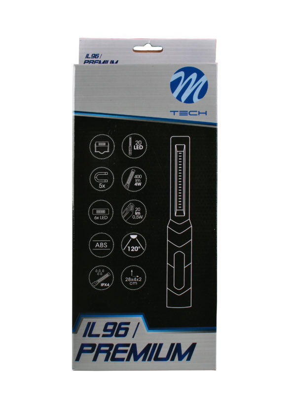 Lampe d'inspection 20 SMD + 3 LED + chargeur