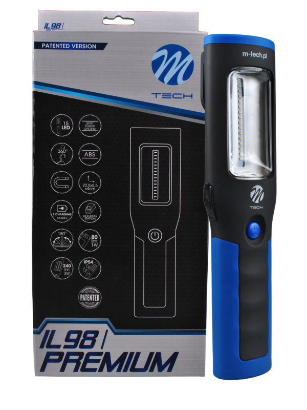 Lampe d’inspection 15 SMD + 1 HP AKU Dock Station incl.
