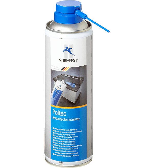 Spray de protection de poteau de batterie Poltec 300 ml
