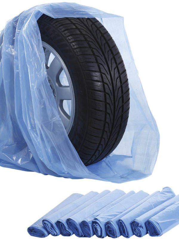 Sacs pour pneus en plastique LDPE robustes de taille 100x100x62cm